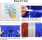 2-Pack Red, White & Blue Streamer Curtain Backdrop 3.2x8.2ft 4th of July Decorations